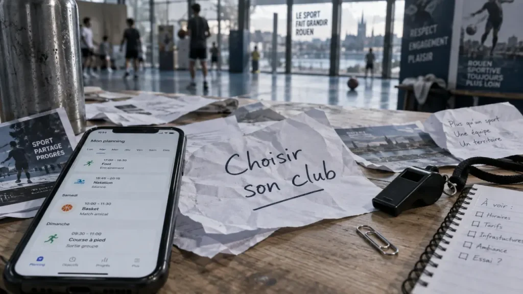 Associations sportives Rouen : choisir son club, planning et critères