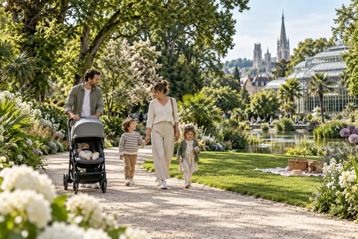 Activités Rouen en famille gratuit au Jardin des Plantes