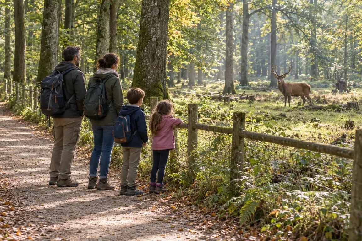 Activités Rouen en famille gratuit dans la forêt de Roumare