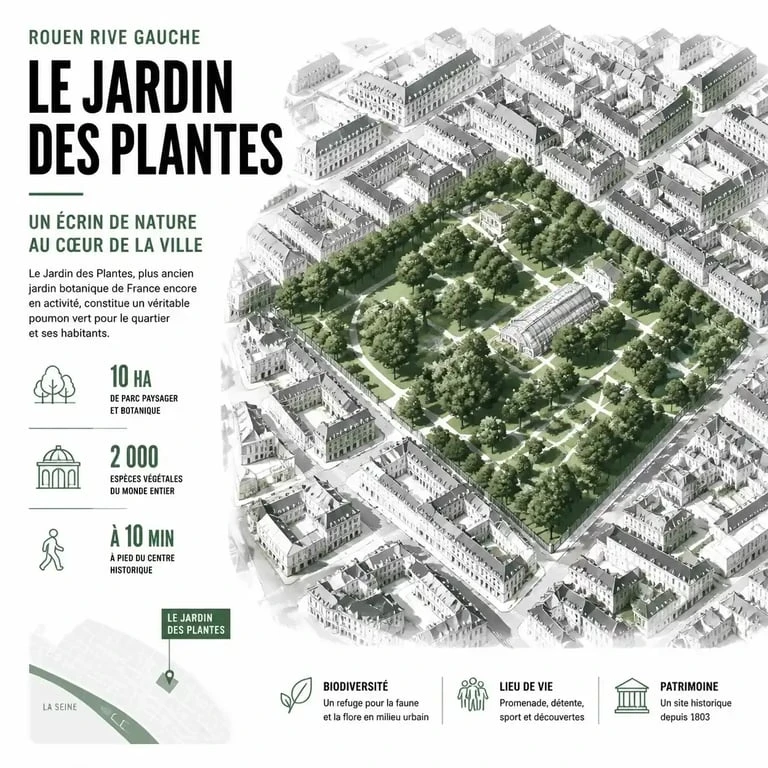 Quartier Jardin des Plantes Rouen immobilier