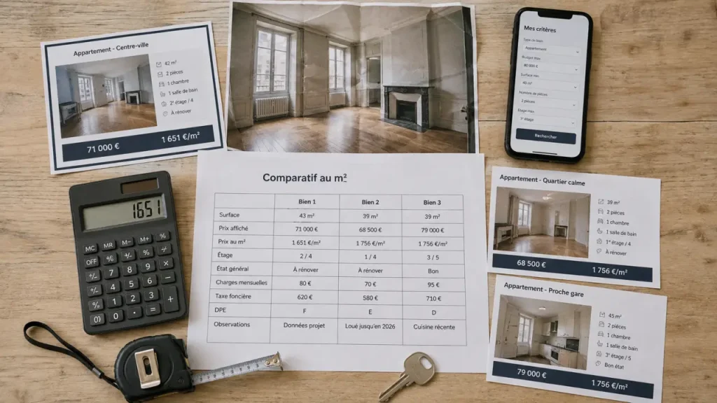 Immobilier deville les rouen : comparer achat, location et neuf au m²