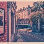 Immobilier jardin des plantes Rouen : rue et façade près du Jardin des Plantes