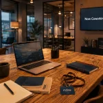 Now Coworking Rouen : intérieur lumineux du Hangar 105
