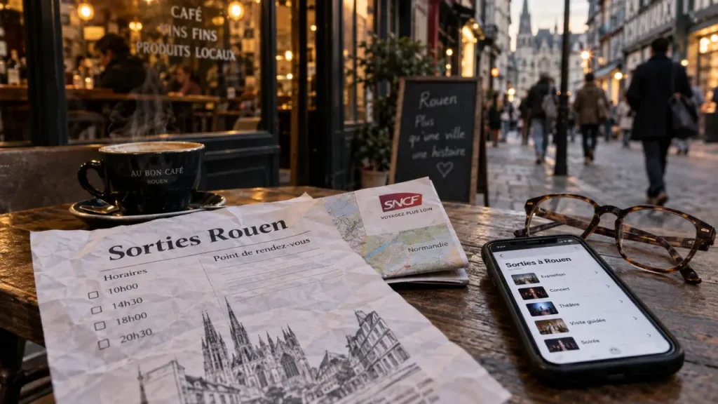 Toutes mes sorties Rouen : activités pour se rencontrer