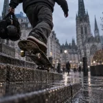 Adrien Bulard, le skateur rouennais qui voit des spots partout en ville