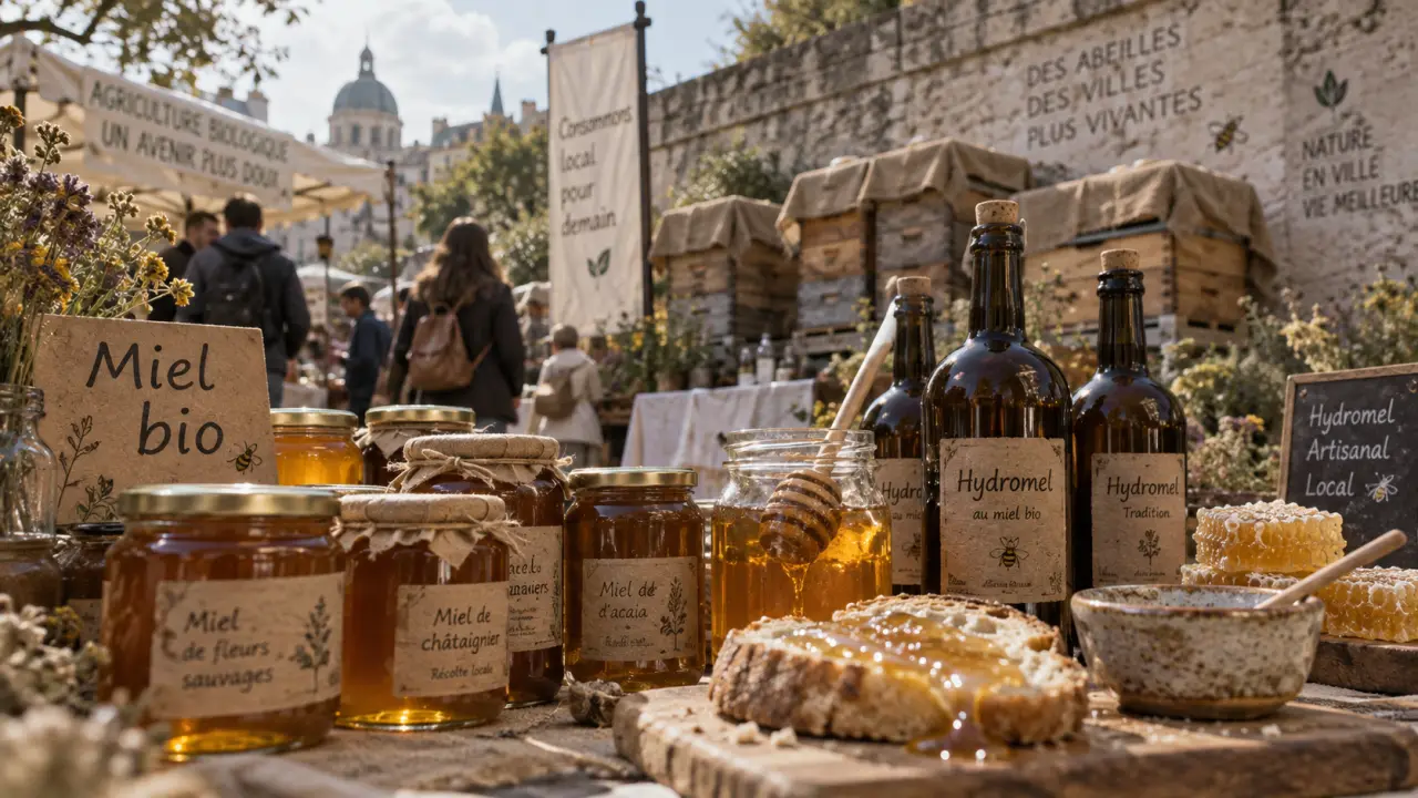 Apiwilly apporte ses miels bio du Marais-Vernier à la Fête du ventre