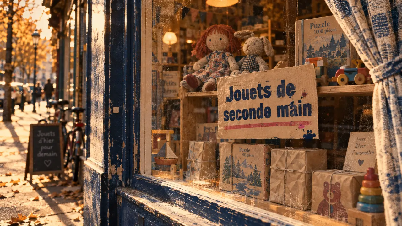 Une boutique de jouets de seconde main s'installe en centre-ville pour Noël