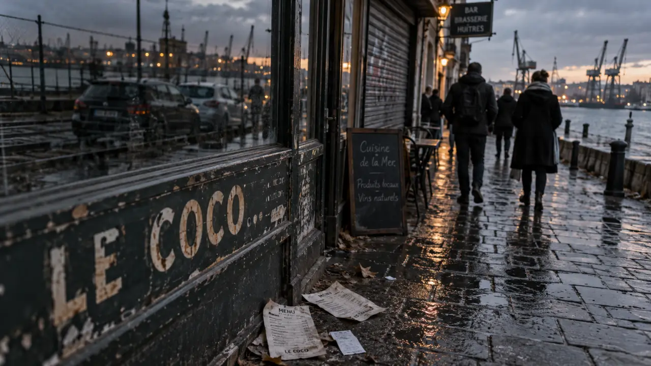 Le Cocorico a fermé sur les quais rive gauche de Rouen