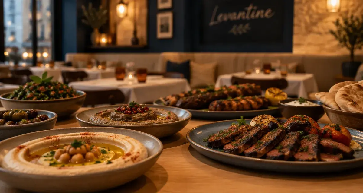 À Rouen, Levantine prépare une cuisine libanaise plus travaillée
