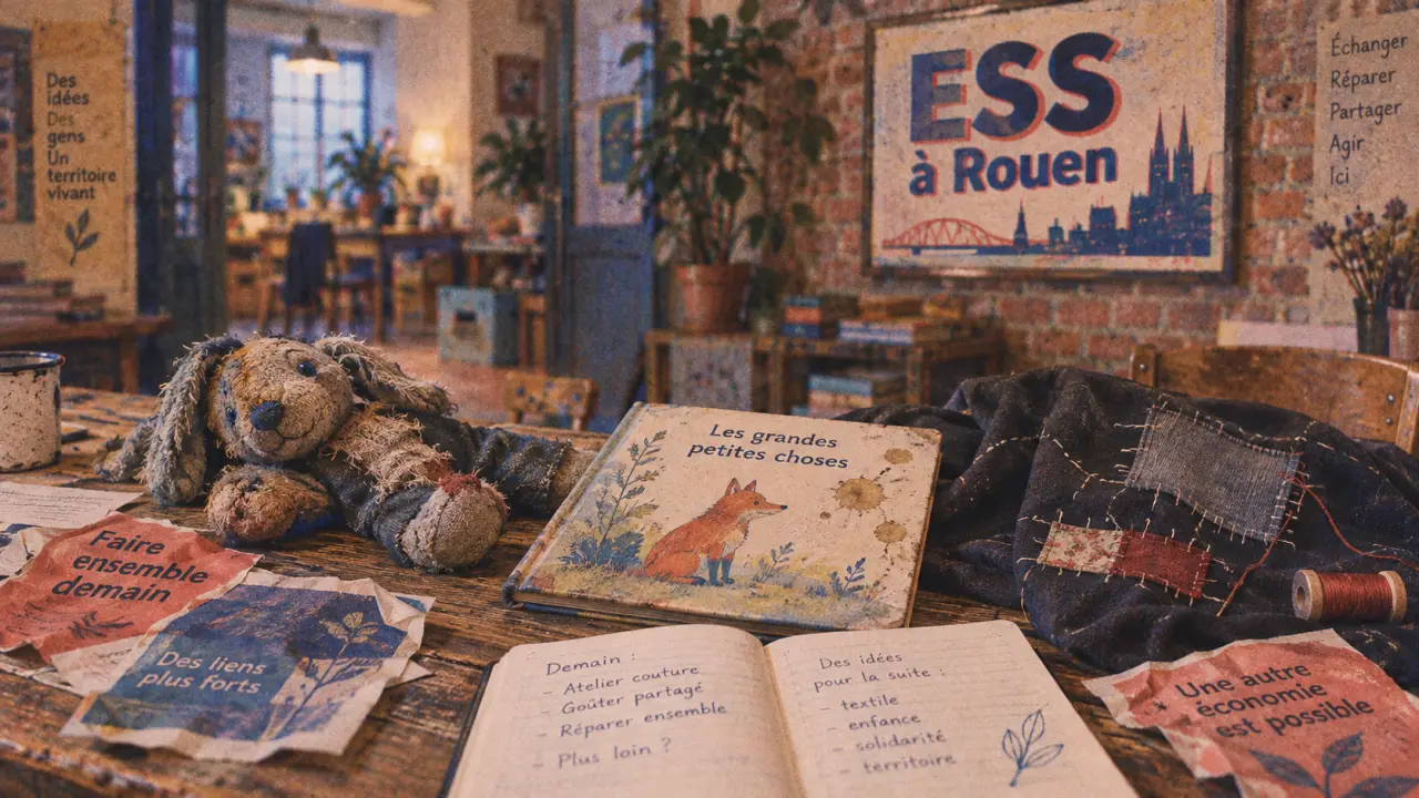 Trois rendez-vous autour de l’ESS à Rouen les 15 et 16 octobre